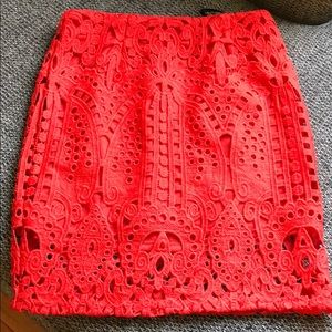 Lace/crochet skirt